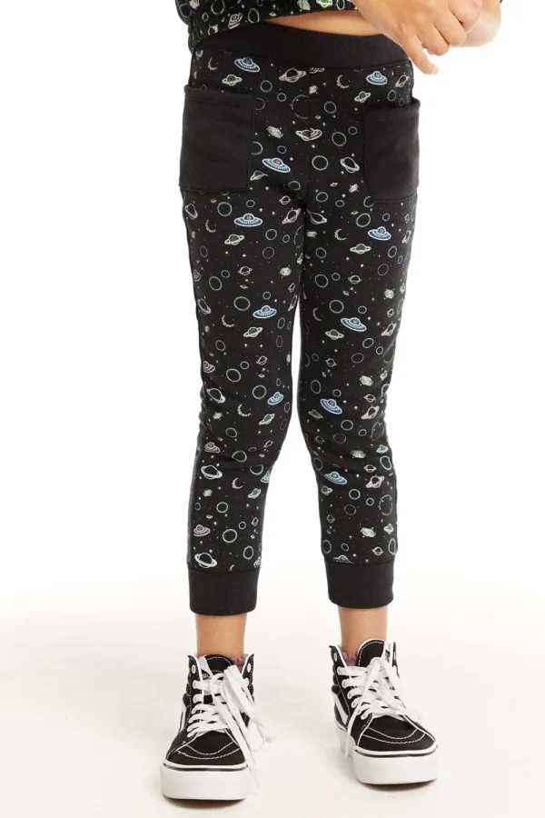 Cheap Neon Space Pants Kids Girls
