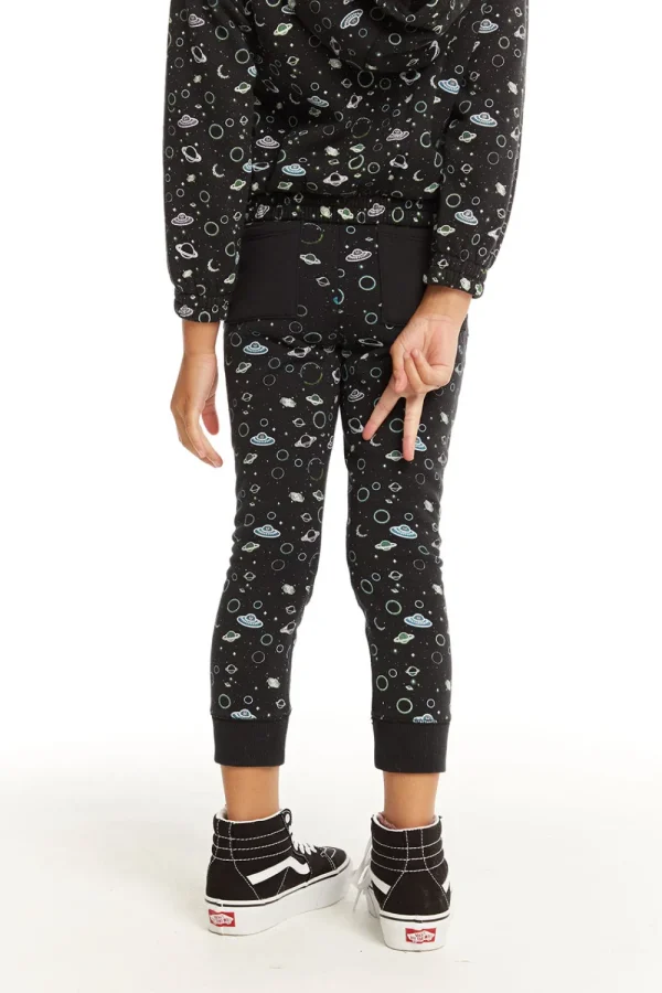 Cheap Neon Space Pants Kids Girls
