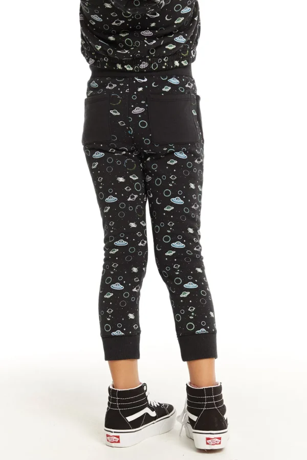 Cheap Neon Space Pants Kids Girls