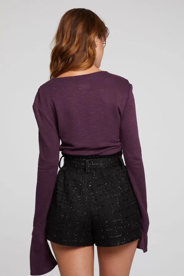 Hot Nyla Plum Perfect Blouse Women Loungewear | Tops