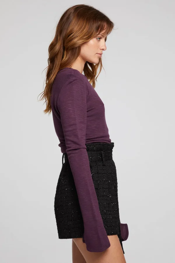 Hot Nyla Plum Perfect Blouse Women Loungewear | Tops