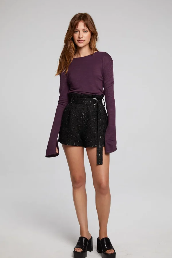 Hot Nyla Plum Perfect Blouse Women Loungewear | Tops