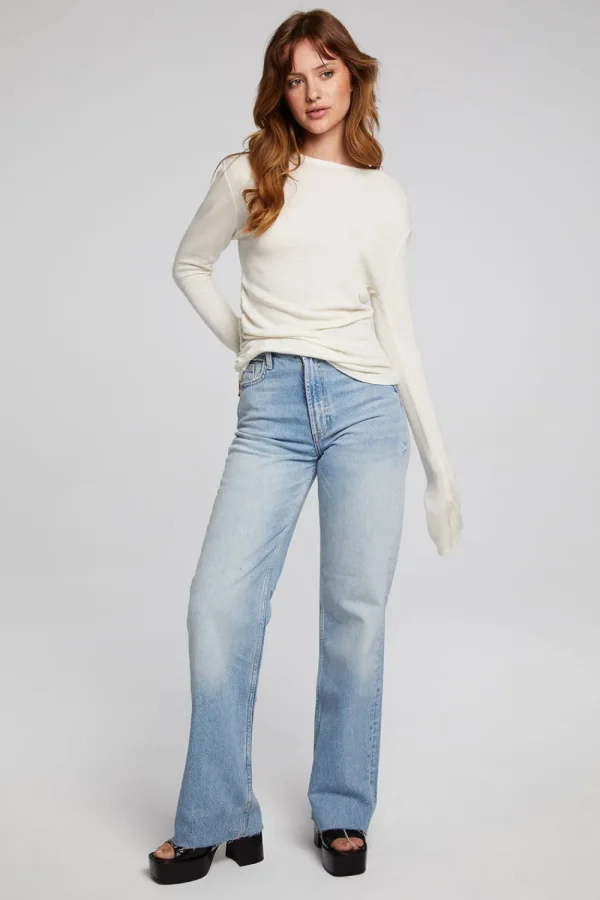 New Nyla Starry White Blouse Women Loungewear | Tops