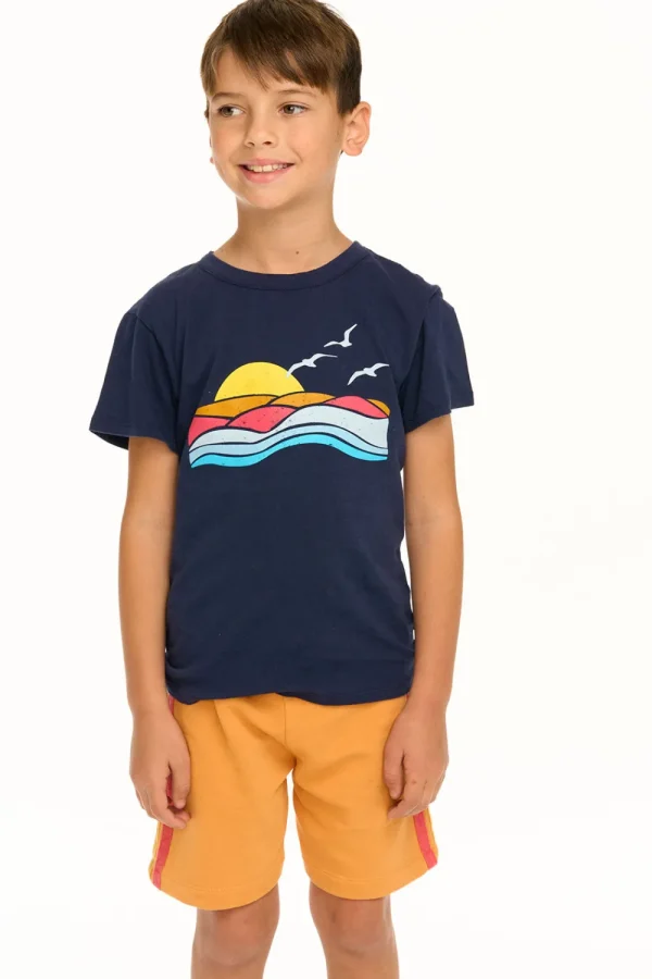 Outlet Ocean & Sunset Tee Kids/BOY Boys