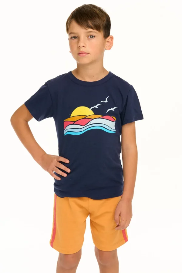 Outlet Ocean & Sunset Tee Kids/BOY Boys