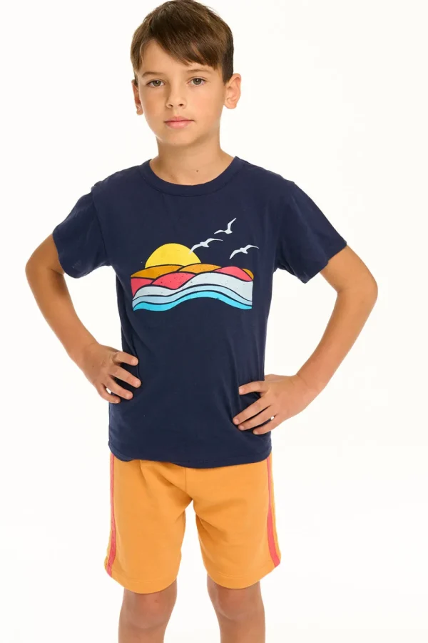 Outlet Ocean & Sunset Tee Kids/BOY Boys