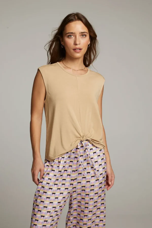 Best Sale Ocean Cappuccino Tank Women Loungewear | Tops