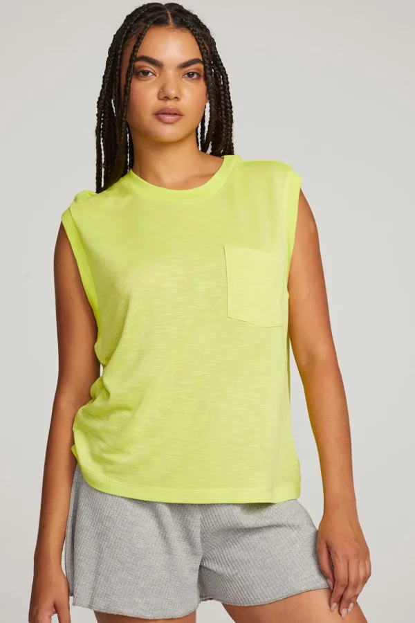 Best Sale Odessa Citron Tee Women Loungewear | Tops