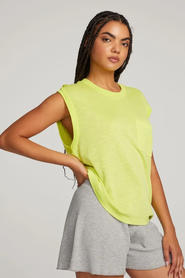 Best Sale Odessa Citron Tee Women Loungewear | Tops