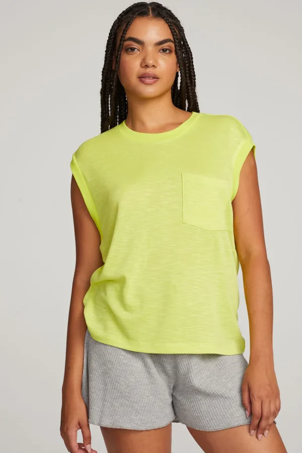 Best Sale Odessa Citron Tee Women Loungewear | Tops