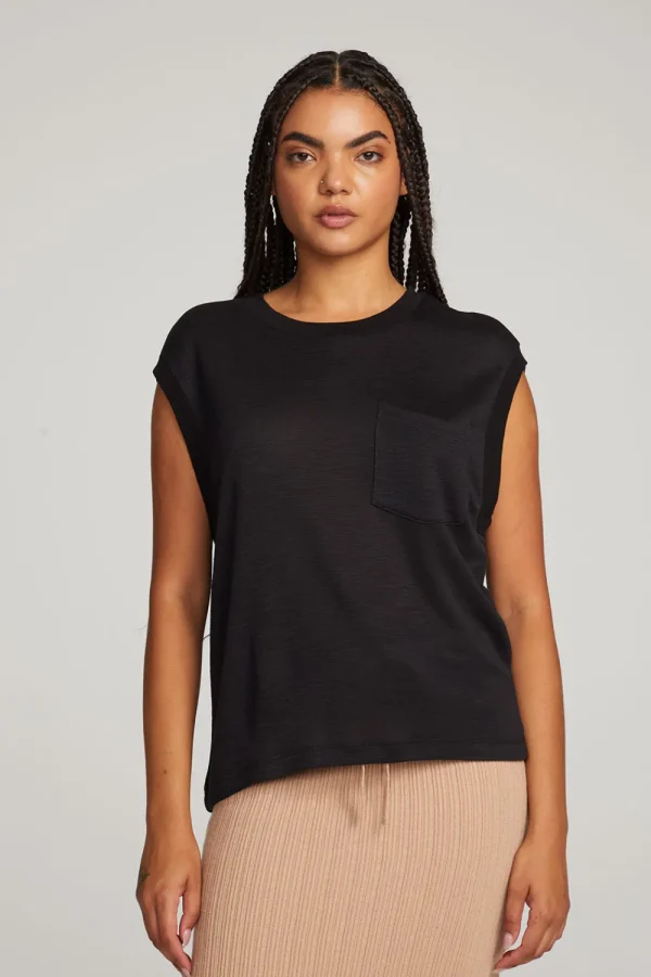 Outlet Odessa Licorice Tee Women Loungewear | Tops