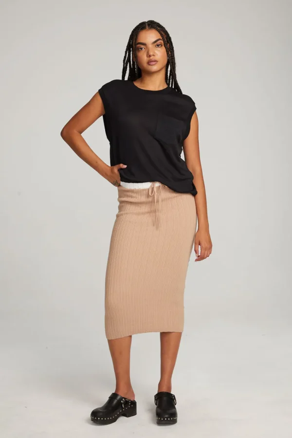 Outlet Odessa Licorice Tee Women Loungewear | Tops