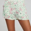 Discount Ollie Boxer Shorts - Daisy Floral Print Women Loungewear | Bottoms