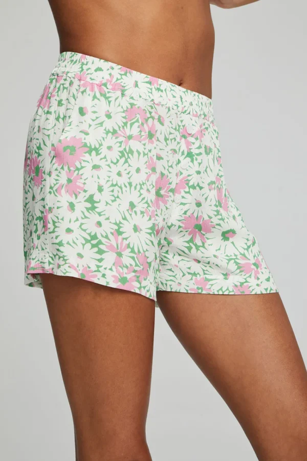 Discount Ollie Boxer Shorts - Daisy Floral Print Women Loungewear | Bottoms