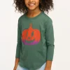 Store Ombre Pumpkin Long Sleeve Kids Girls