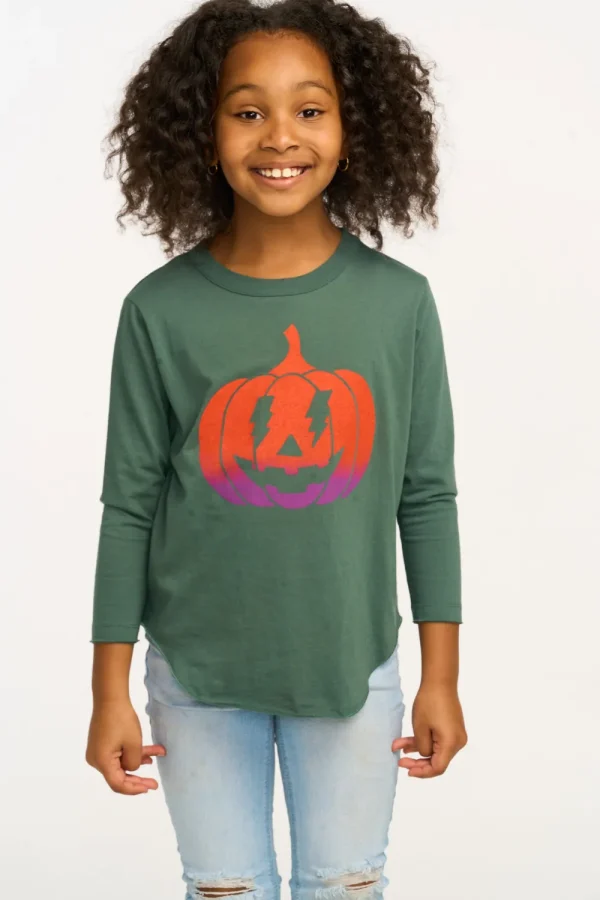 Store Ombre Pumpkin Long Sleeve Kids Girls