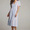 Store Orange South West Beach Stripe Midi Dress Women Loungewear | Dresses