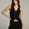 Sale Orlando True Black Vest Women Loungewear | Tops