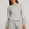 Clearance Owlsey Grey Marl Pullover Women Loungewear | Tops