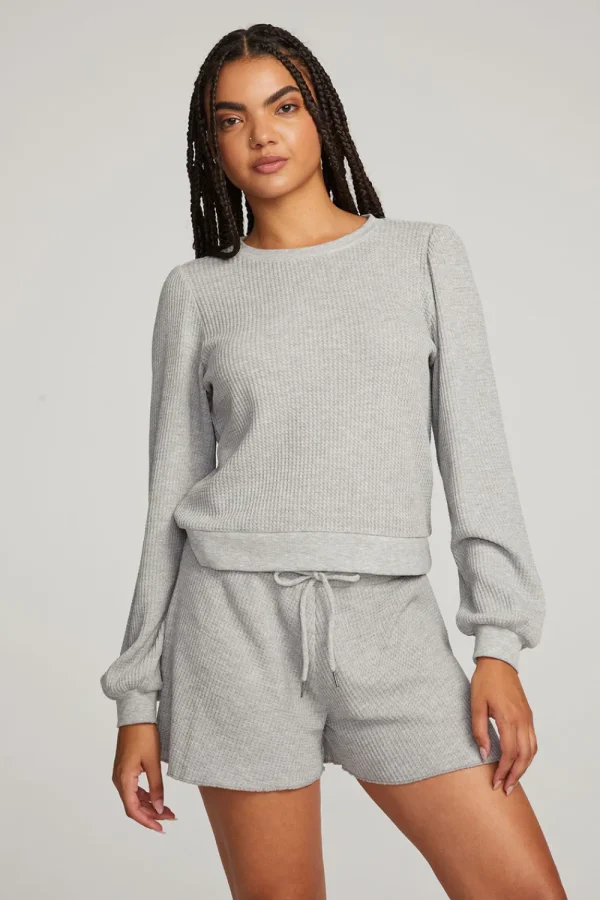 Clearance Owlsey Grey Marl Pullover Women Loungewear | Tops