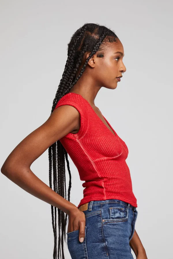 Hot Page Crimson Tee Women Loungewear | Tops
