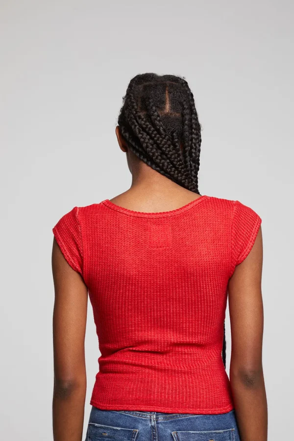 Hot Page Crimson Tee Women Loungewear | Tops