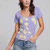 Best Painted Daisies Sambuco Tee Women Loungewear | Graphics