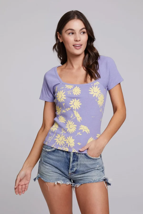 Best Painted Daisies Sambuco Tee Women Loungewear | Graphics