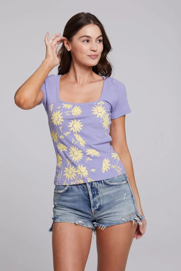 Best Painted Daisies Sambuco Tee Women Loungewear | Graphics