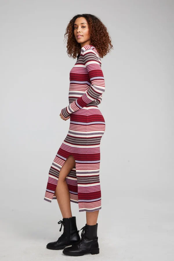 Best Palm Roxy Stripe Midi Dress Women Loungewear | Dresses