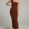 Online Panama Coffee And Raspberry Reversible Midi Dress Women Loungewear | Dresses