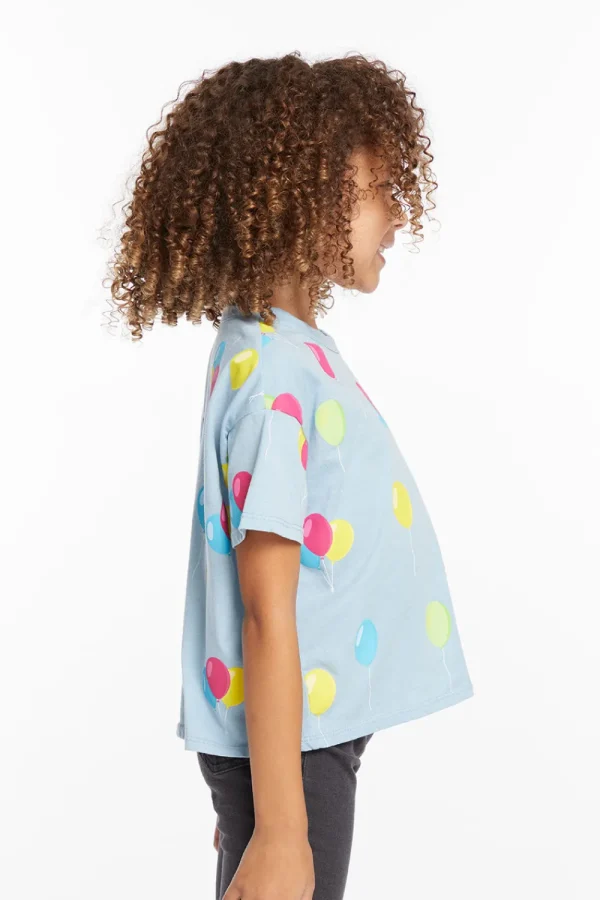 Clearance Party Balloons Girls Tee Kids Girls