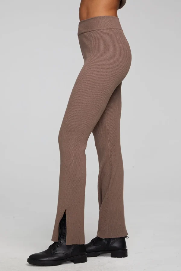 Fashion Party Deep Taupe Flare Bottoms Women Loungewear | Bottoms
