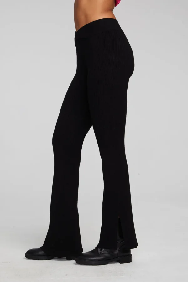 Best Sale Party Shadow Black Flare Bottoms Women Loungewear | Bottoms