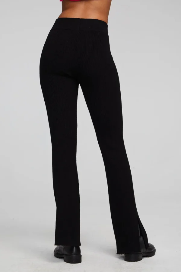 Best Sale Party Shadow Black Flare Bottoms Women Loungewear | Bottoms