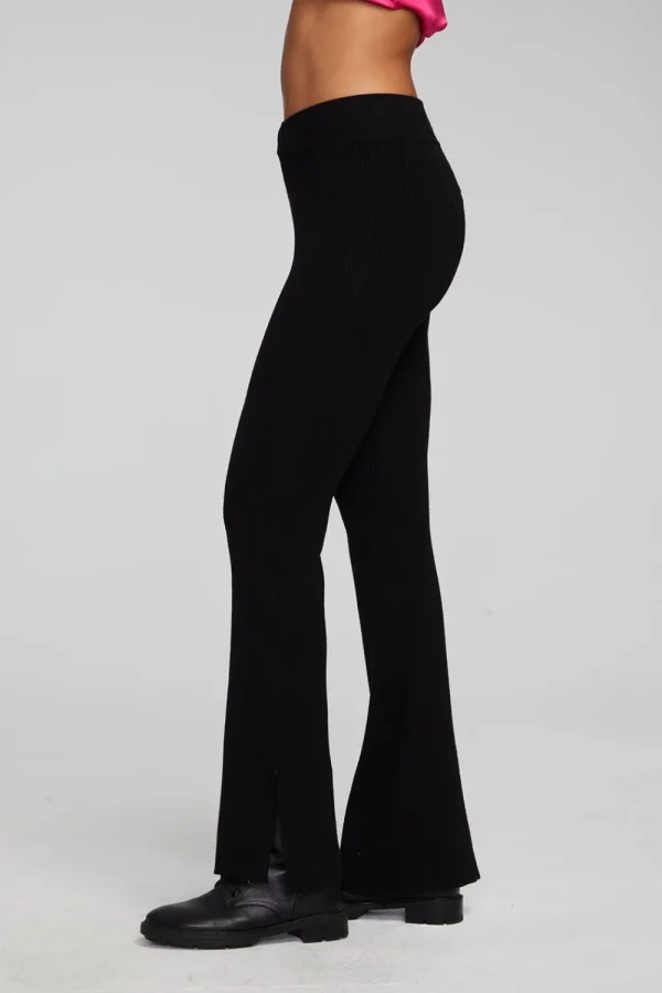 Best Sale Party Shadow Black Flare Bottoms Women Loungewear | Bottoms
