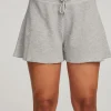 Fashion Paseo Grey Marl Shorts Women Bottoms | Loungewear