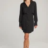 Outlet Paxton Licorice Mini Dress Women Loungewear | Dresses
