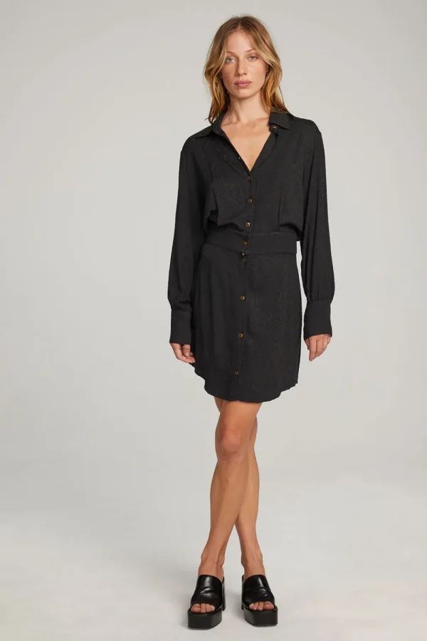 Outlet Paxton Licorice Mini Dress Women Loungewear | Dresses
