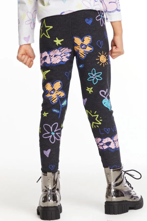 Fashion Peace & Love Girls Cozy Knit Classic Legging Kids Girls