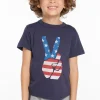 Flash Sale Peace Boys Tee Kids/BOY Boys