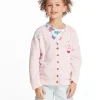 Outlet Peace Love Smile Girls Cardigan Kids Girls