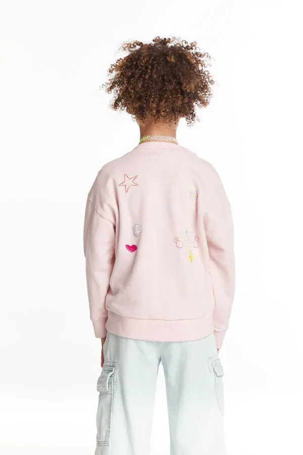 Outlet Peace Love Smile Girls Cardigan Kids Girls