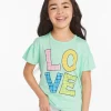 Cheap Picnic Love Girls Tee Kids Girls