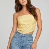 Cheap Pier Crop Top - Anise Flower Women Loungewear | Tops