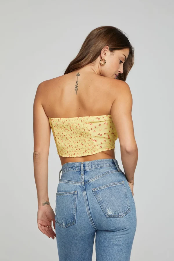 Cheap Pier Crop Top - Anise Flower Women Loungewear | Tops