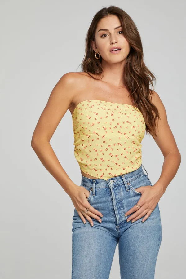 Cheap Pier Crop Top - Anise Flower Women Loungewear | Tops