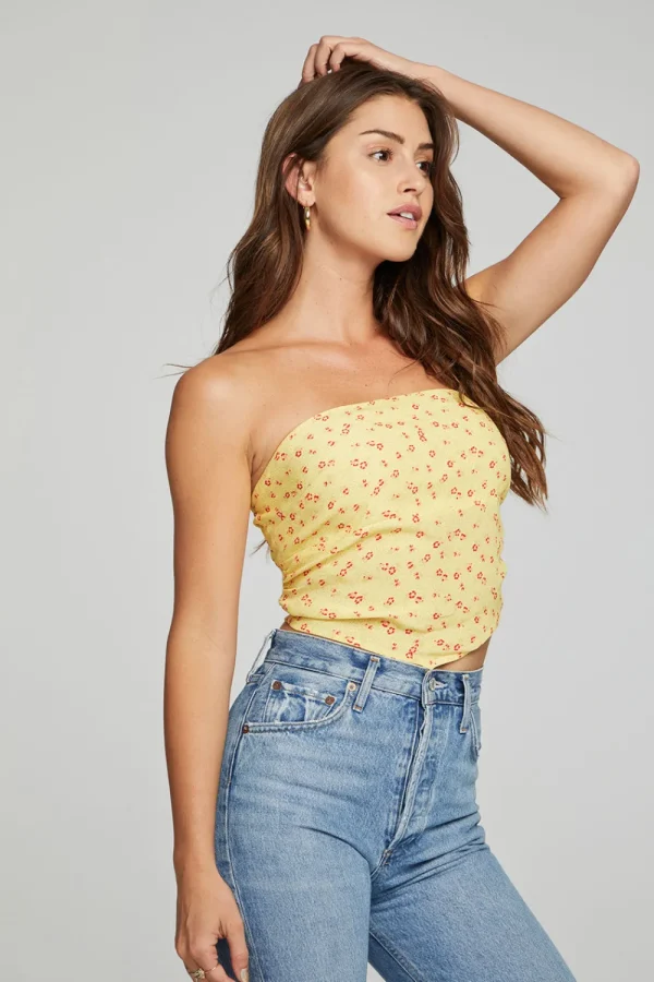 Cheap Pier Crop Top - Anise Flower Women Loungewear | Tops