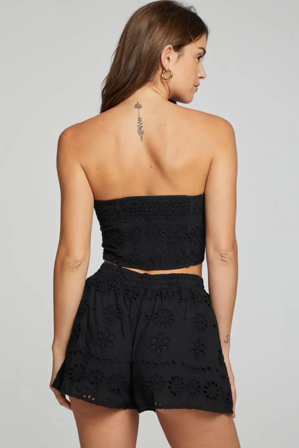 Cheap Pier Crop Top - Black Onyx Women Loungewear | Tops