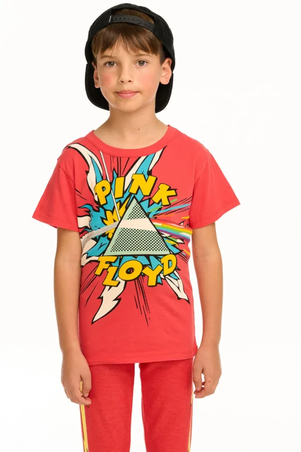 Hot Pink Floyd - Dark Side Of The Moon Pop Art Tee Women/Kids/BOY Boys | Music